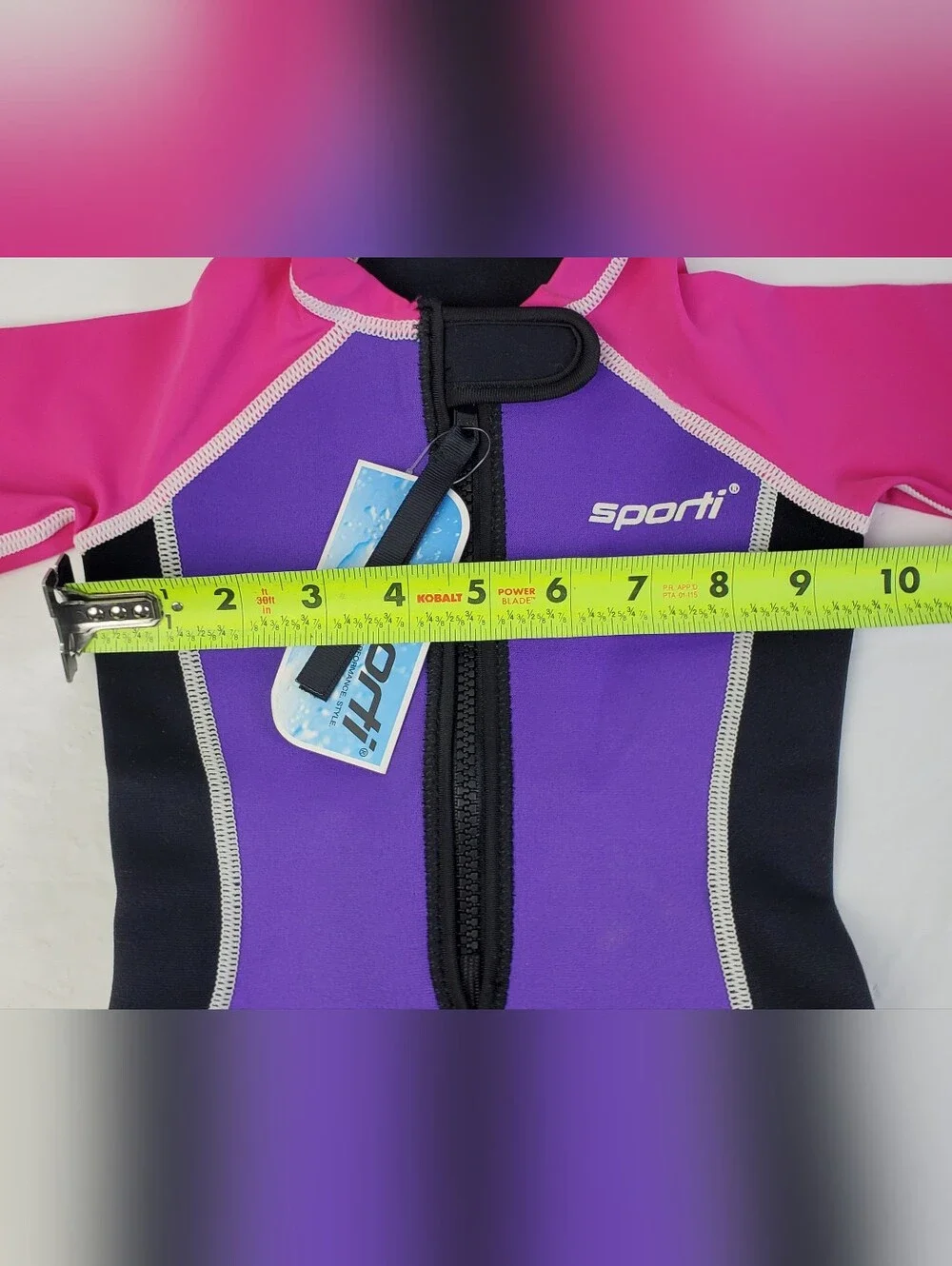 Sporti Kids Toddler Full Wetsuits Neoprene Thermal Swimsuit - Size 2T - NWT